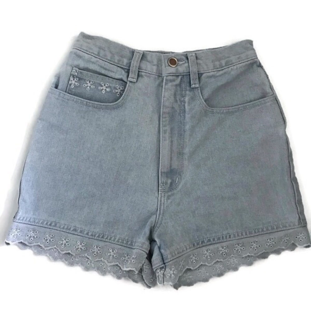 High-Waisted Vintage 90’s Denim Shorts